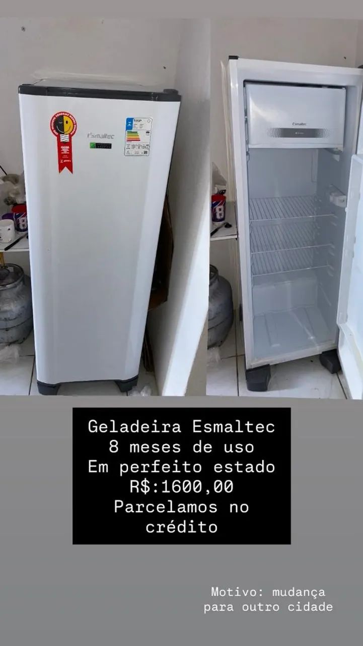 Geladeira Esmaltec 