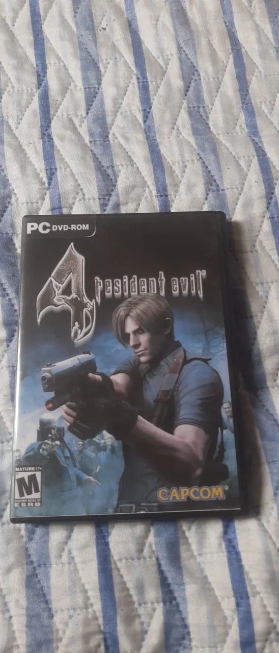 PC DVD-ROM Resident Evil 4 (GRAVADO)