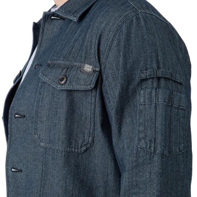 Jaqueta / Sobrecamisa em Sarja Denim Field & Stream 3XL (Importada) - Foto 4