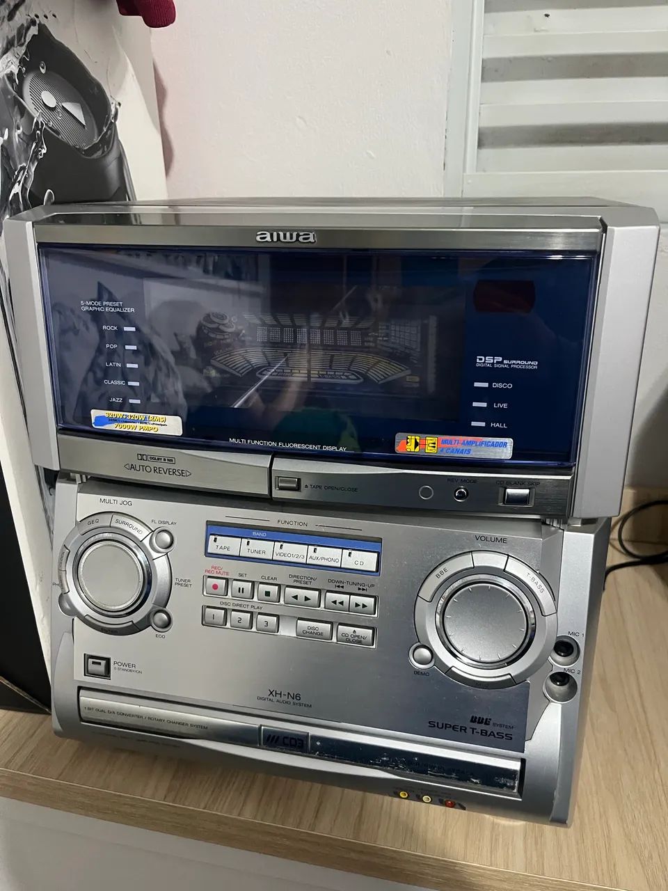 Aiwa xh n6 impecável  - Foto 2