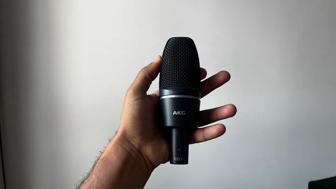 Microfone AkG c 3000 Novo pra vender logo  - Foto 4
