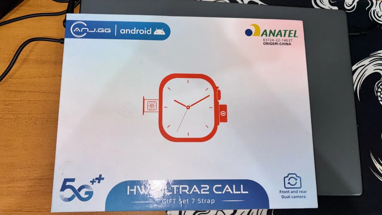 Smartwatch HW Ultra2 Call Android 5G+ com Câmeras e Chip - Foto 2