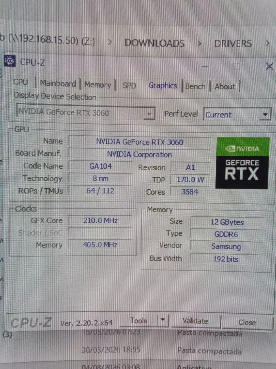 RTX 3060 12gb galax - Foto 5