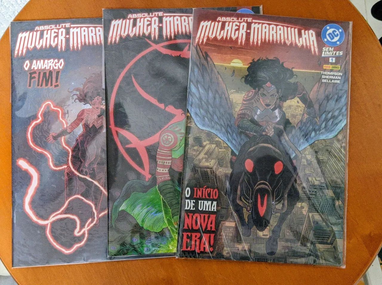 HQ Absolute Mulher-Maravilha - Vol. 1, 2 e 3 