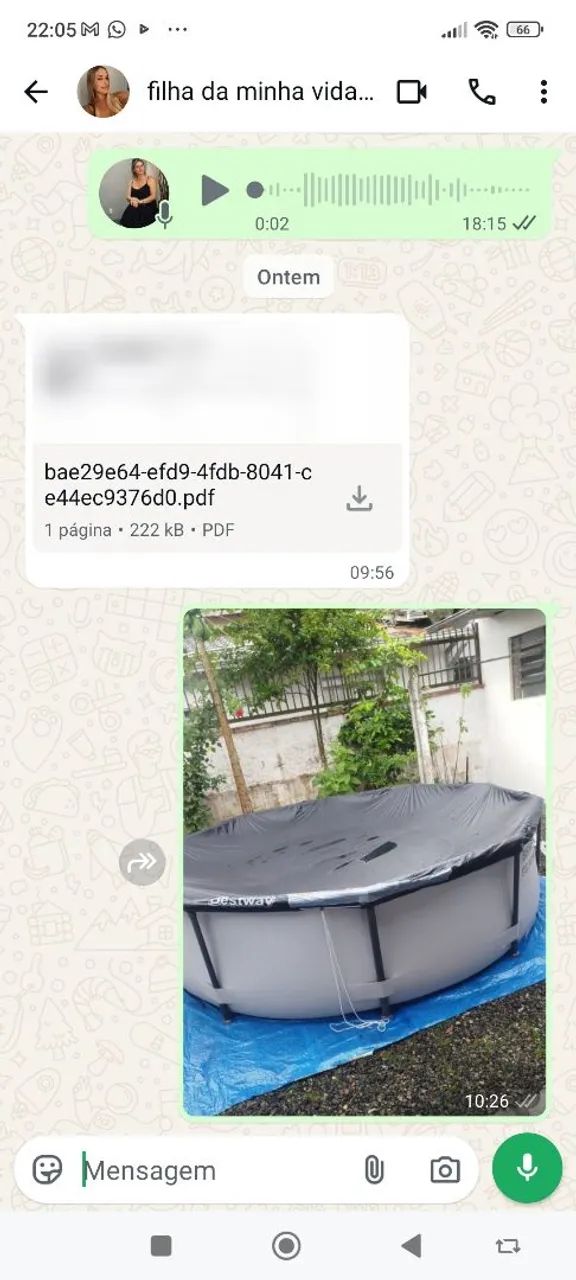 piscina de 5 ml litros completa 