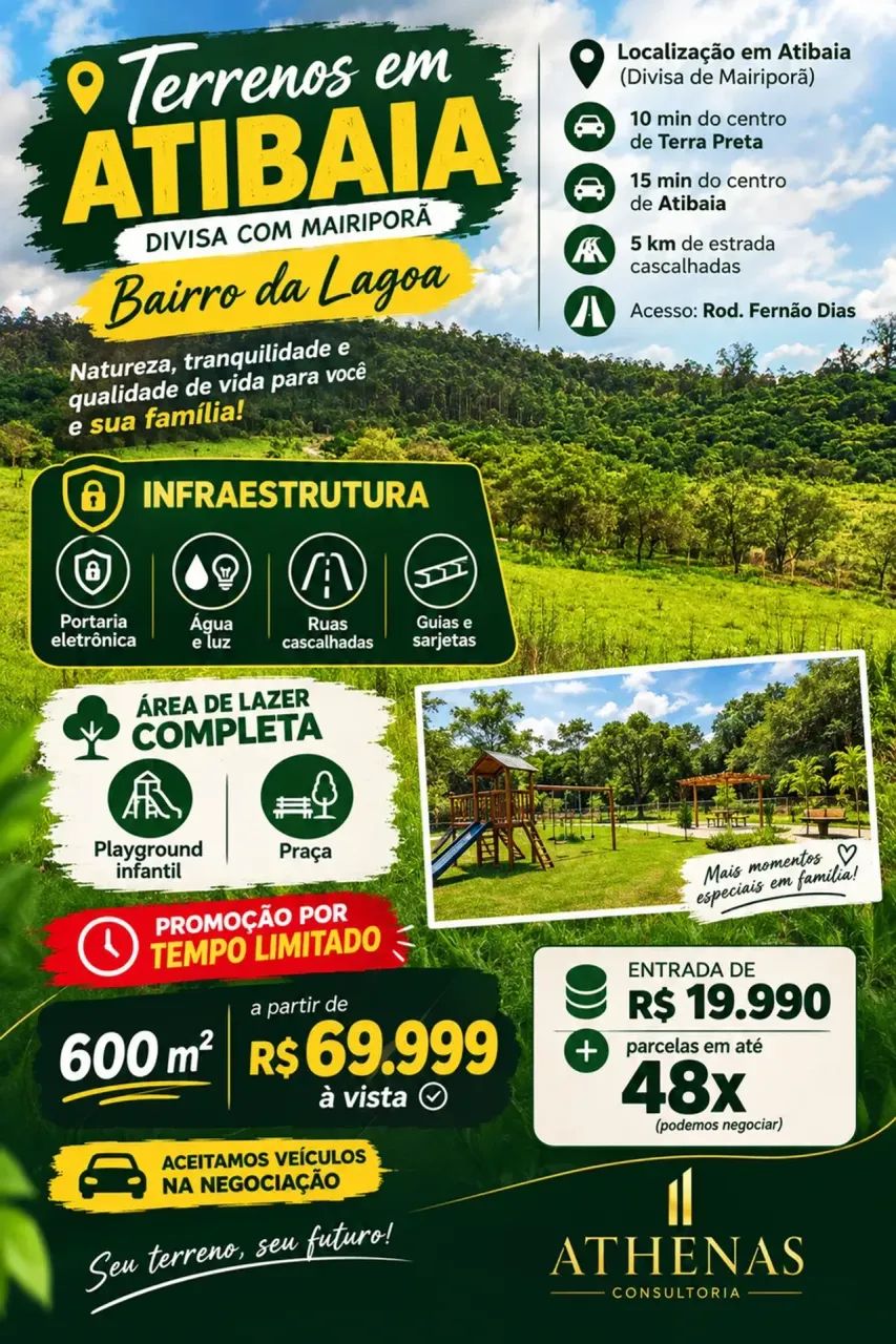 LOTE COM POTENCIAL PARA SEU PROJETO