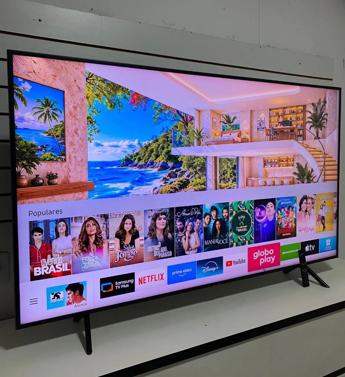 58 polegadas Smart Wi-Fi completa 4k UHD TYZEN 