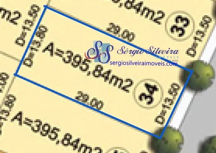 Lote nascente em excelente localização com 395,84m² no Jardins Ibiza - Foto 3