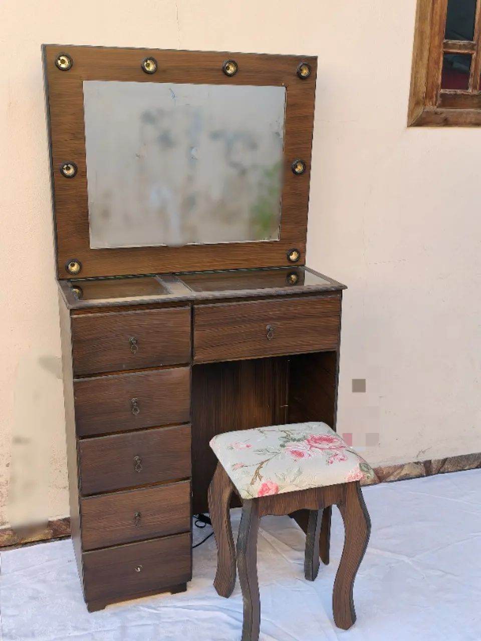 Penteadeira com espelho, luzes e gavetas - Foto 2