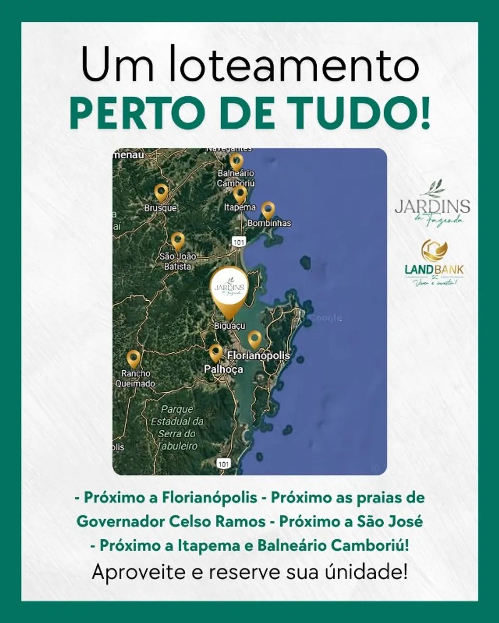 Terreno Comercial 758 m² em Biguaçu - SC | Próximo à BR-101 - Foto 4