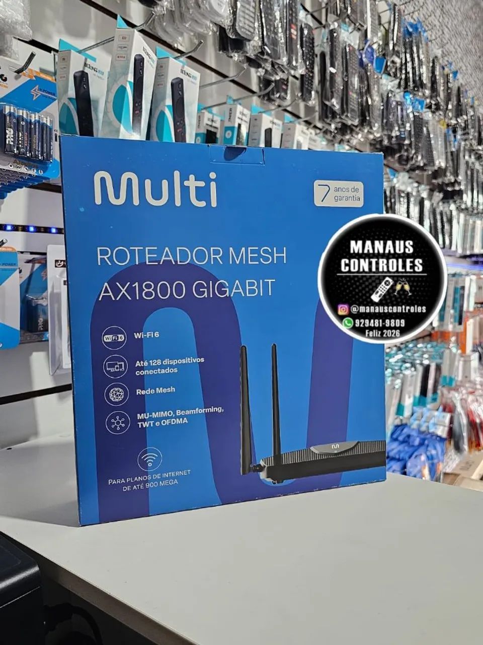 Roteador multi internet até 900 mega 