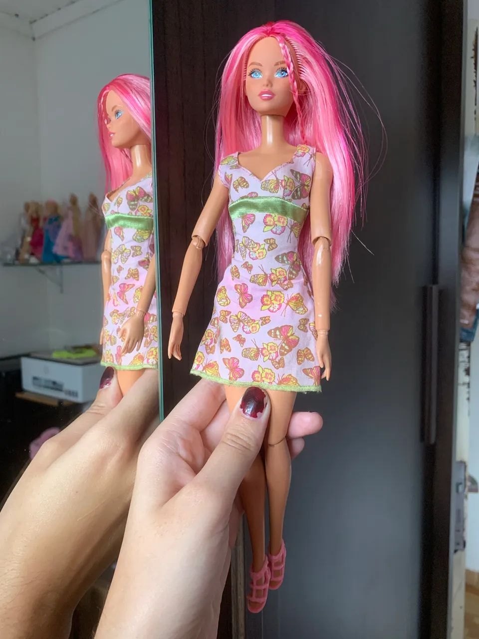 Boneca Barbie Odile Rosa - Foto 3