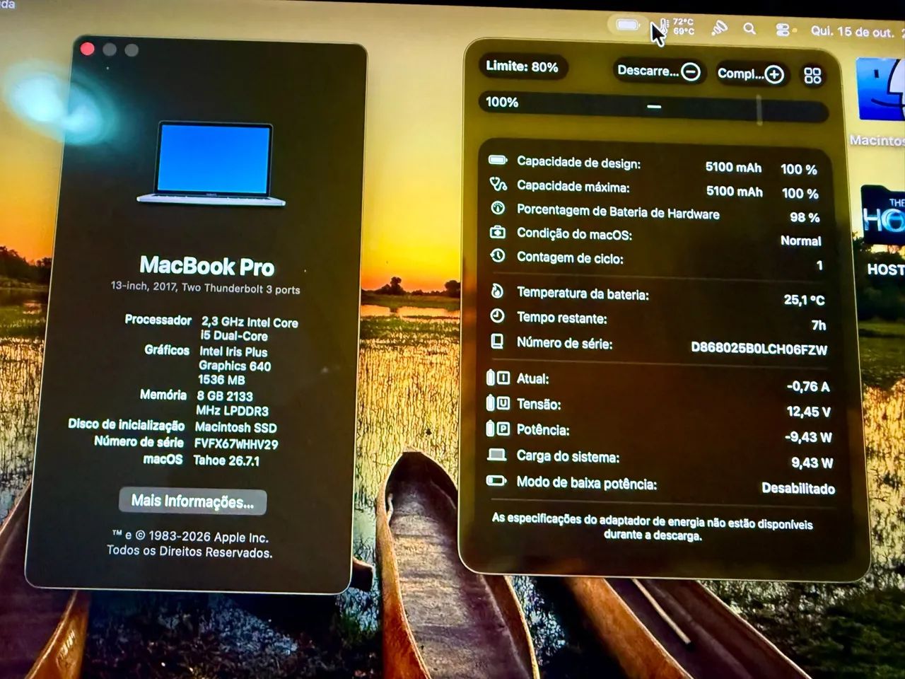 Macbook A1708 13? 2017 zerado - Foto 2