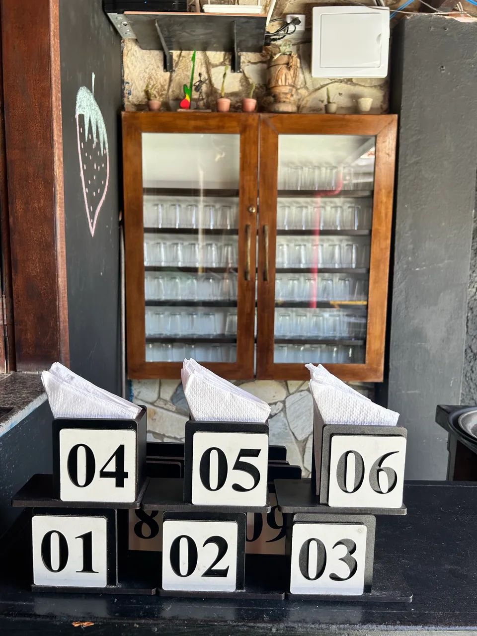 Porta guardanapo do numero 01 ao 22 - Foto 2