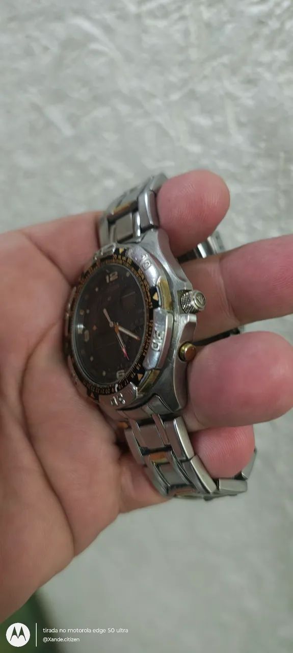Relogio Citizen temperatura tudo ok  - Foto 3