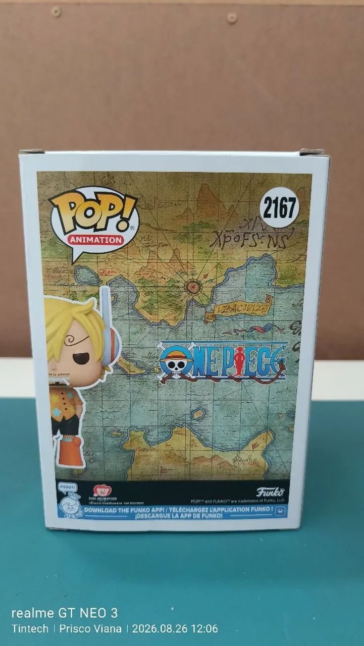 Funko Pop Sanji #2167 One Piece Egghead Web Exclusive - Foto 3
