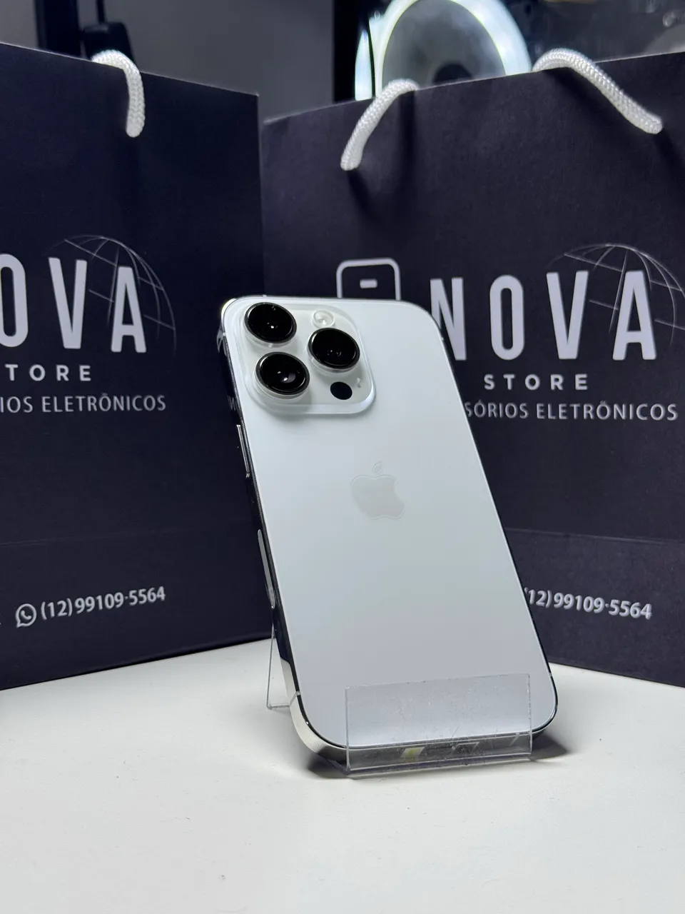 iPhone 13 Pro Silver 256GB (Lacrado) + Nota e 1 ano de garantia