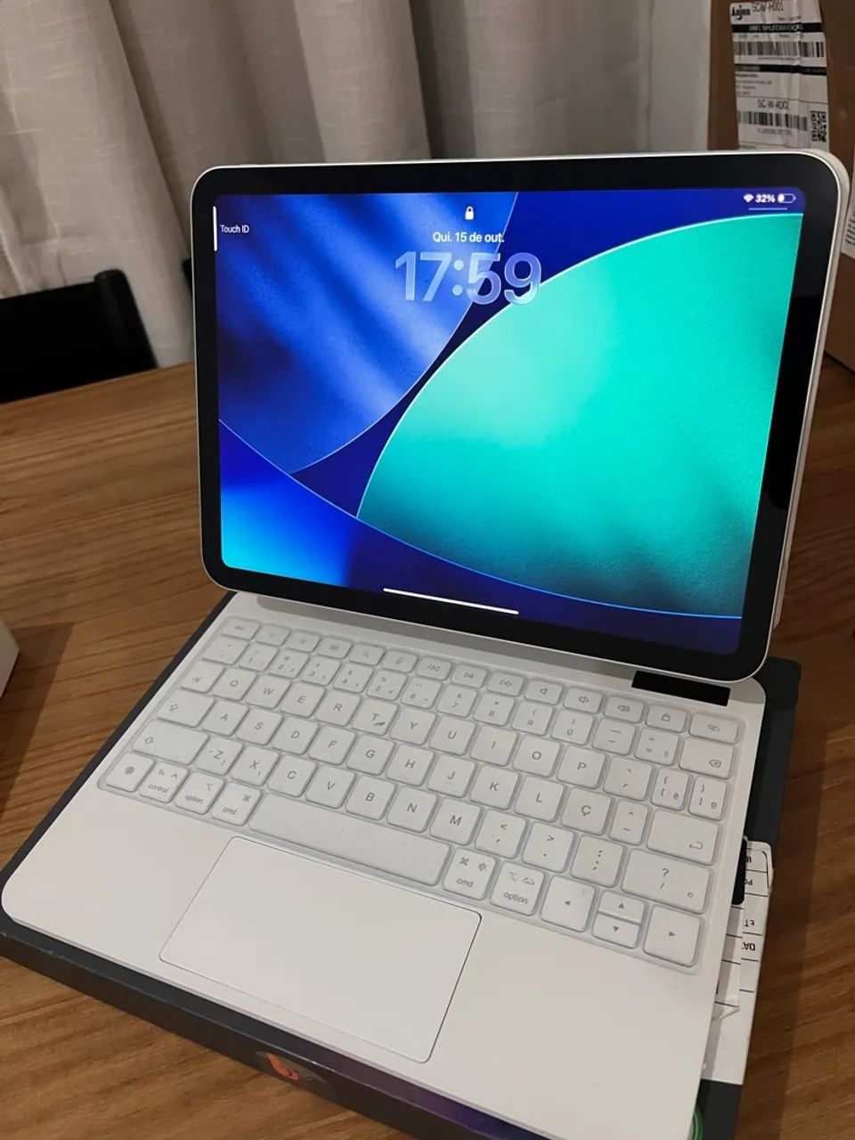 IPAD 11 128g com capa e teclado 
