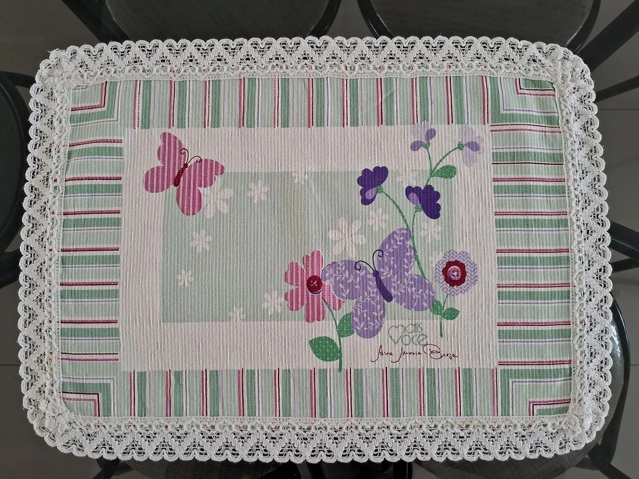 Toalhinhas com renda  - Foto 4