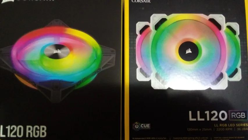 Corsair lighting Node NOVO e Coolers