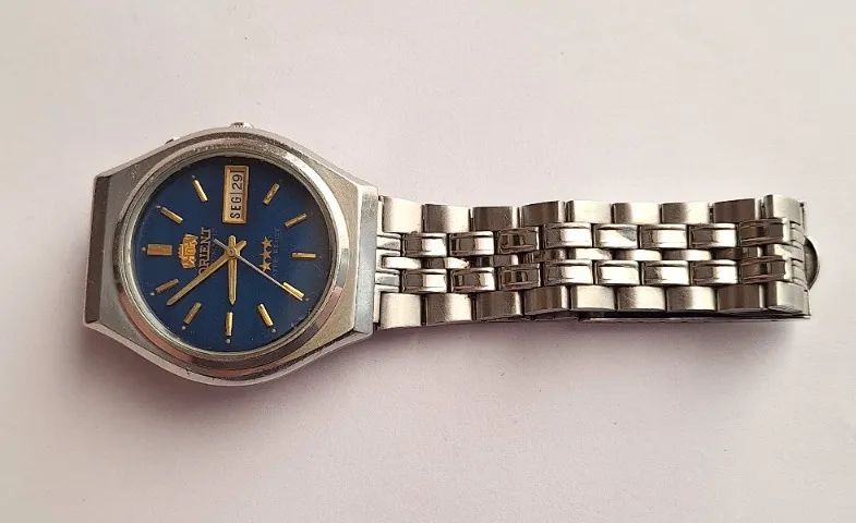 A13= ANTIGO RELOGIO ORIENT FUNCIONANDO VER DETALHES EM DESCRIÇAO - Foto 5