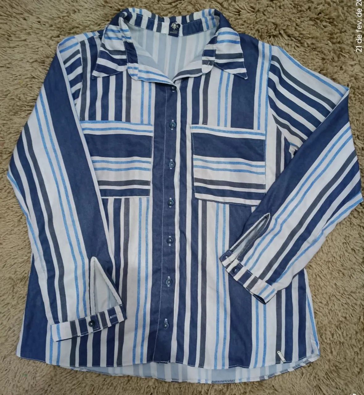 Camisa social feminina 