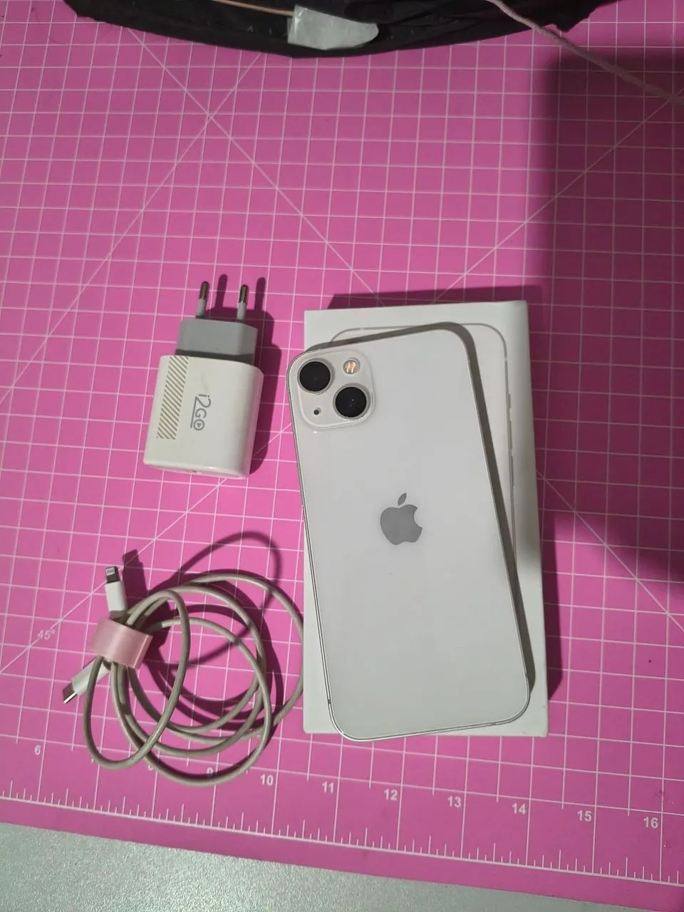 iPhone 13 branco estelar  128g somente a vista retirada  - Foto 3