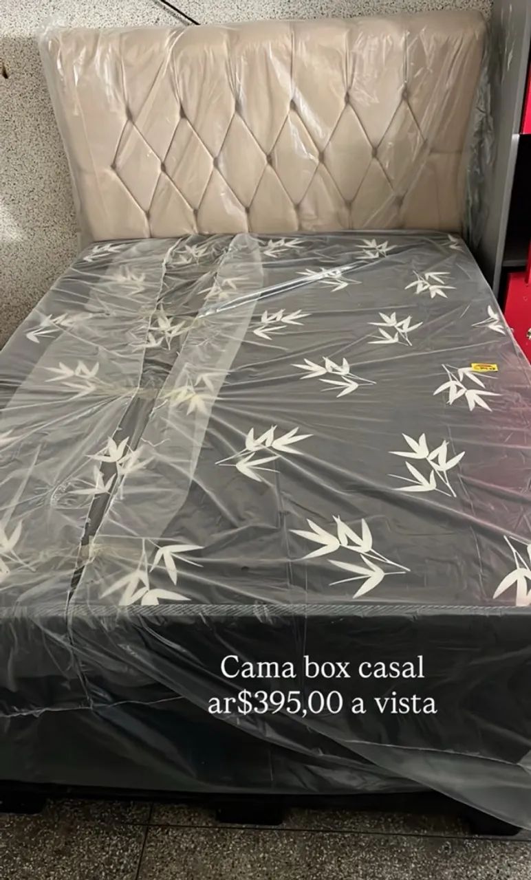 Cama box casal 