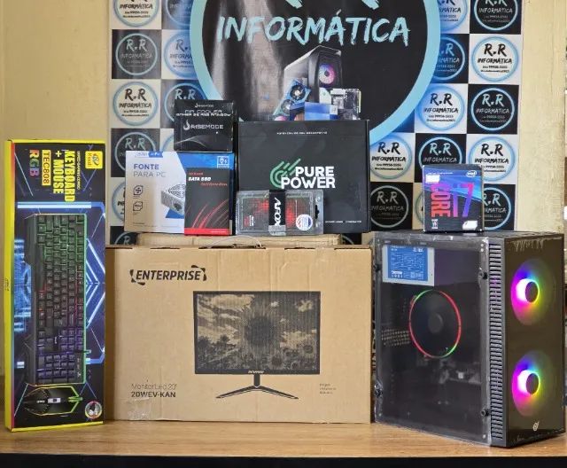 Pc Intel Core i7 e Monitor 20" Novo Zero - Foto 5