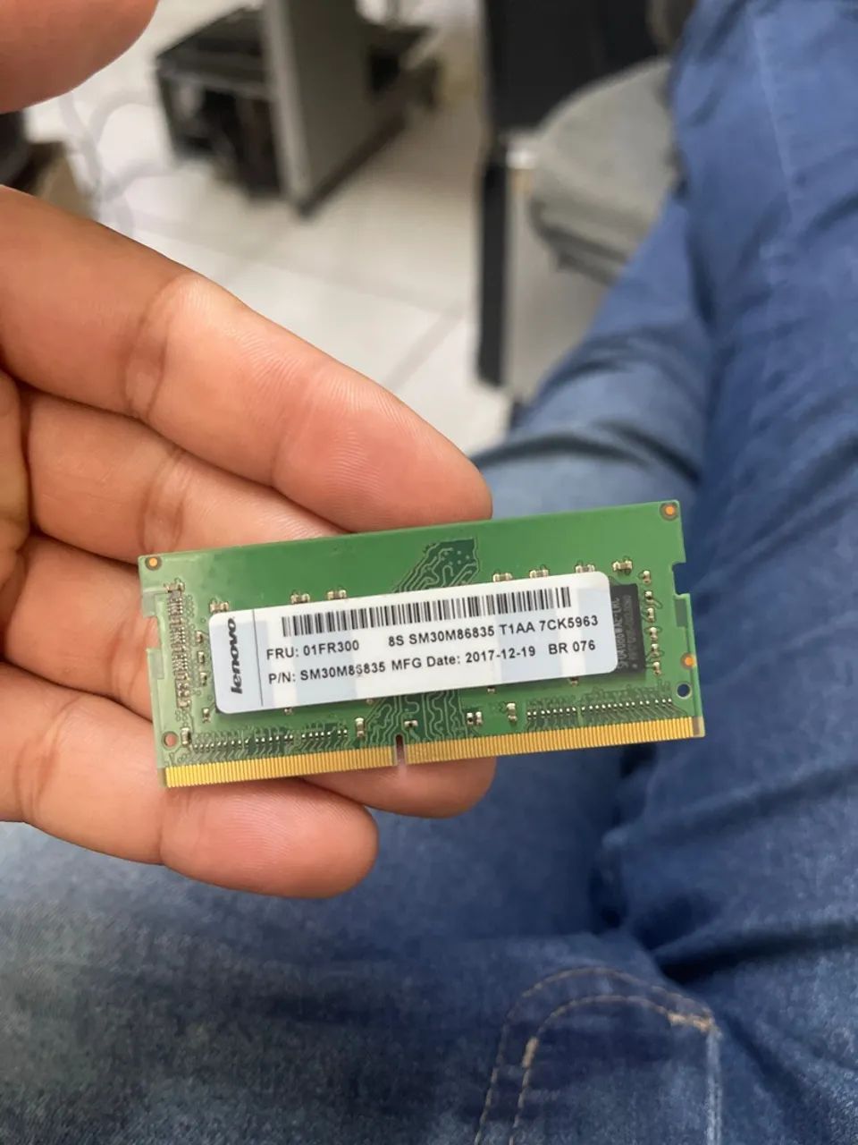 Memória ram ddr4 4gb de notebook - Foto 2