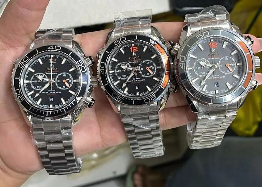 Omega Seamaster planet Ocean Todo funcional linha Premium AAA+ aço 904L - Foto 3