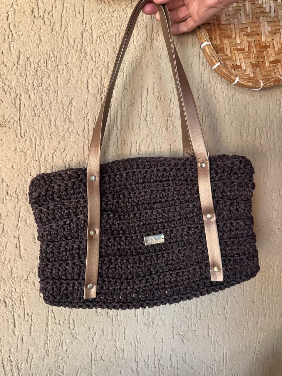 Bolsa de crochê artesanal - Foto 3