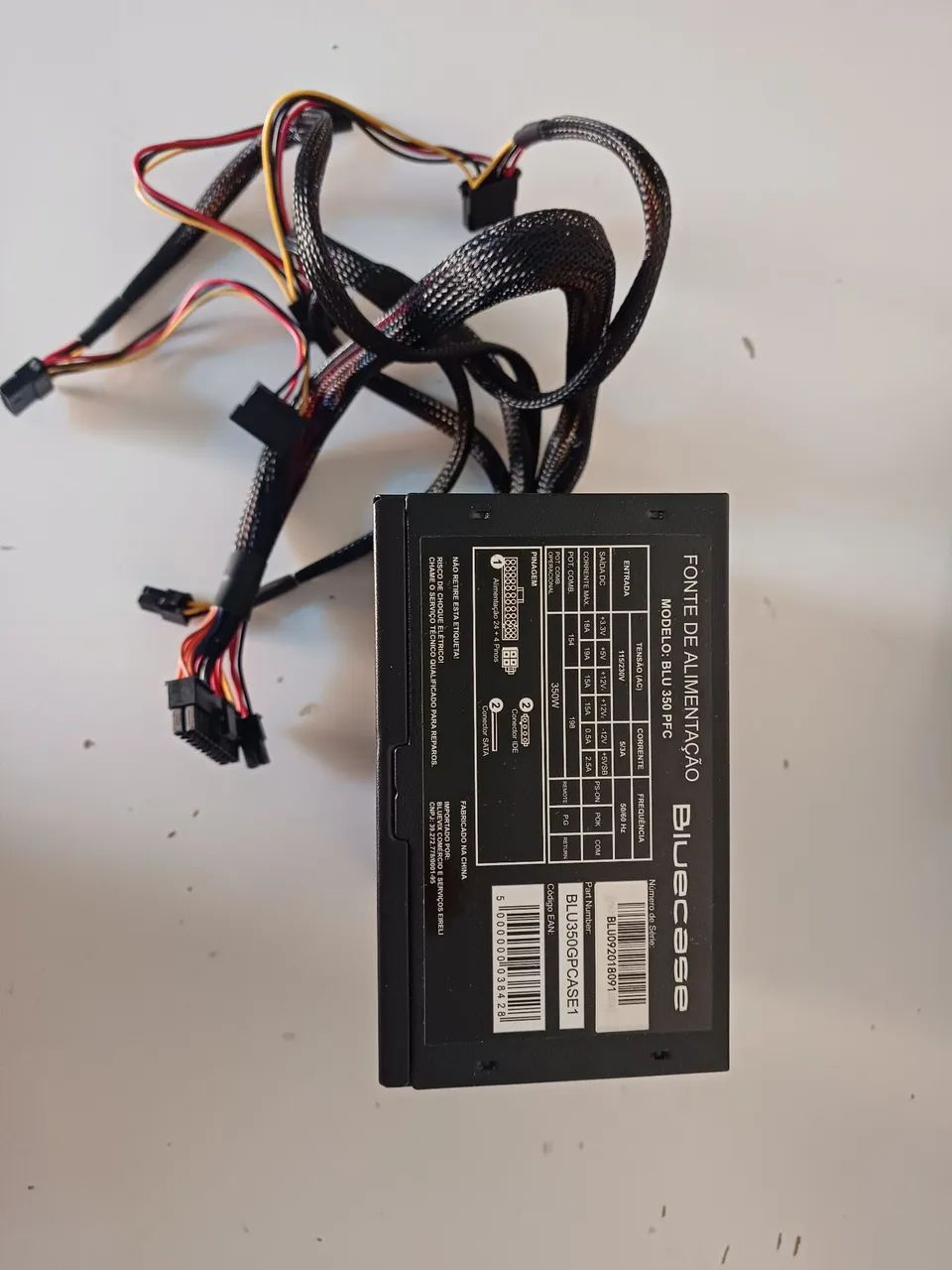Fonte BlueCase 350w - Foto 2