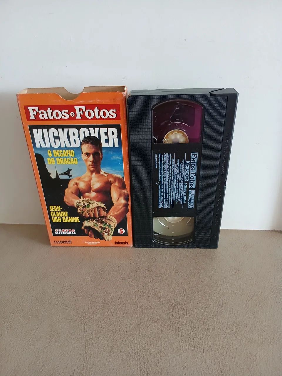 VHS Kickboxer O Desafio do Dragão - Van Damme