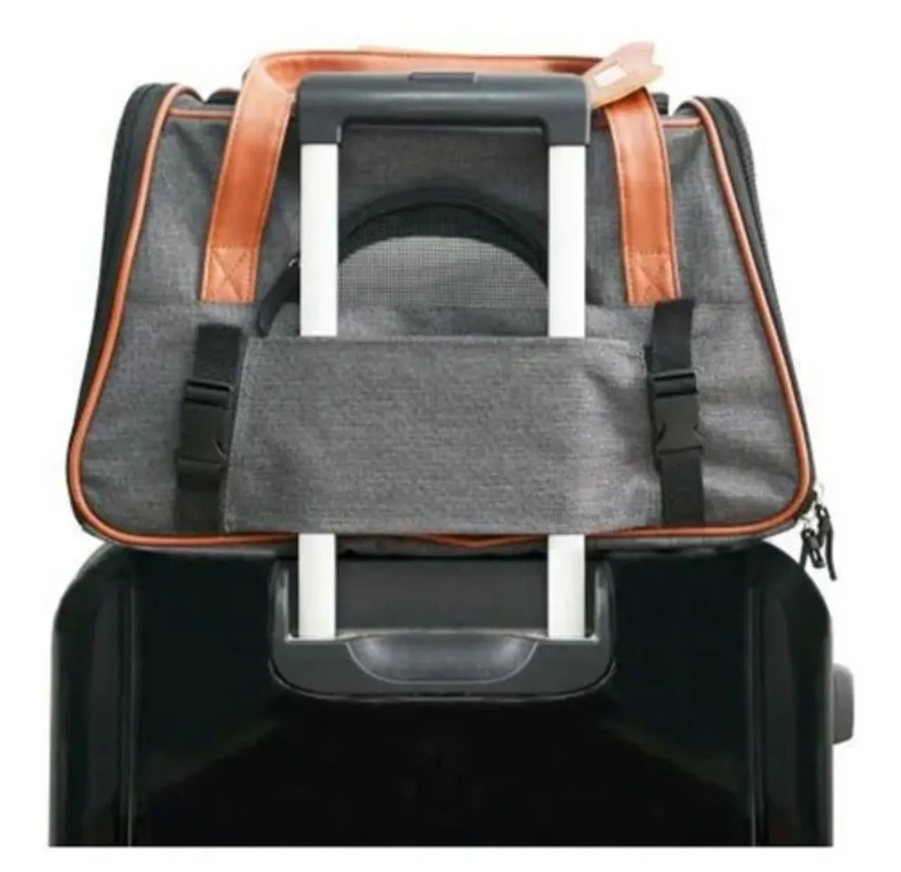 BOLSA DE TRANSPORTE PARA CÃES E GATOS - Foto 5