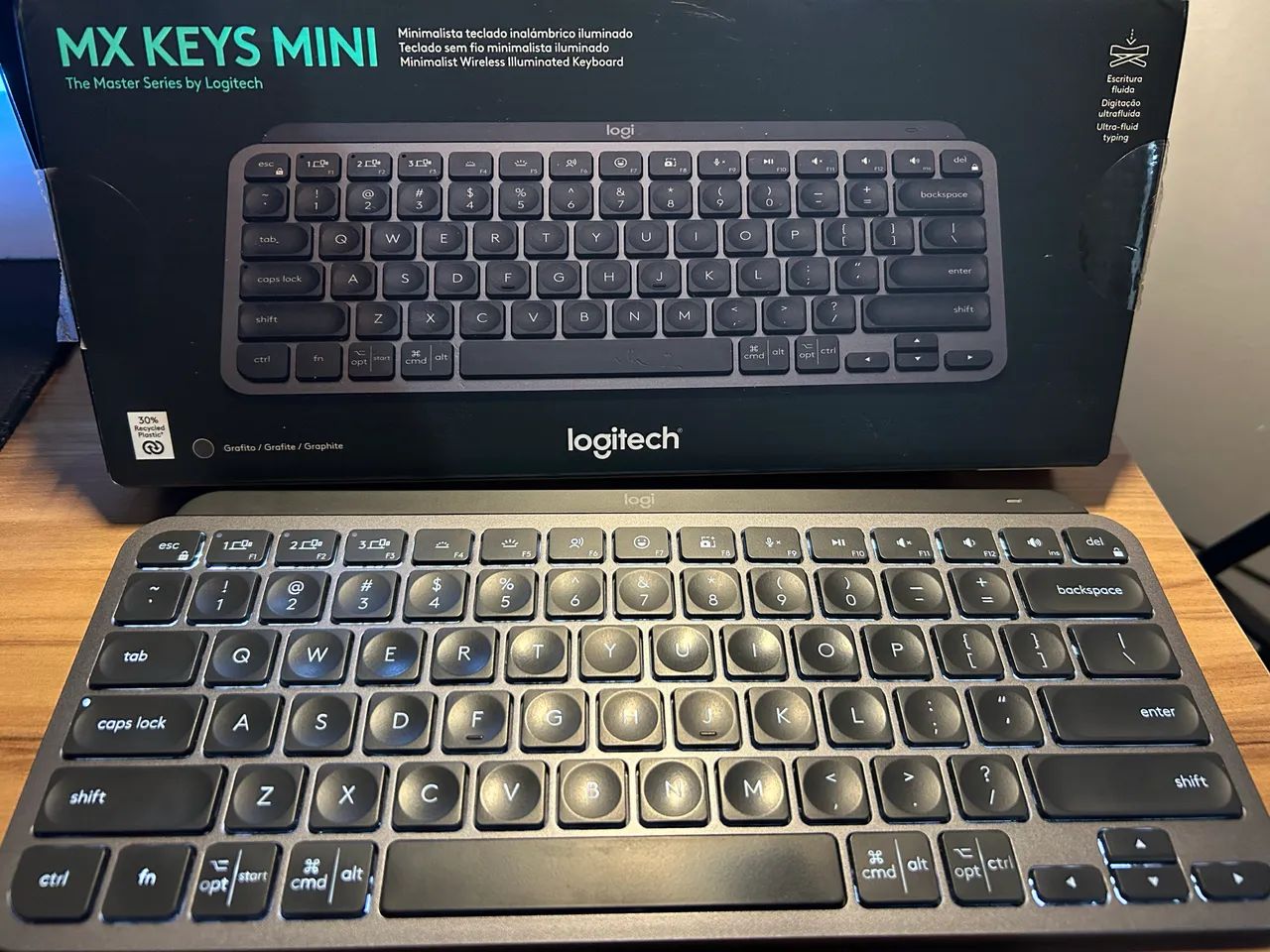 Teclado Logitech MX Keys Mini - Foto 2