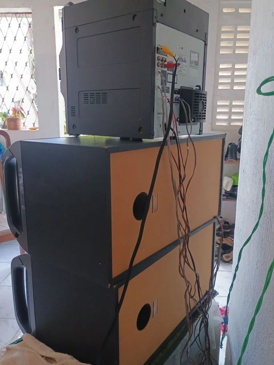Mini System Sony MHC GPX7 em perfeito funcionamento e estado geral .. dublo USB..  - Foto 4