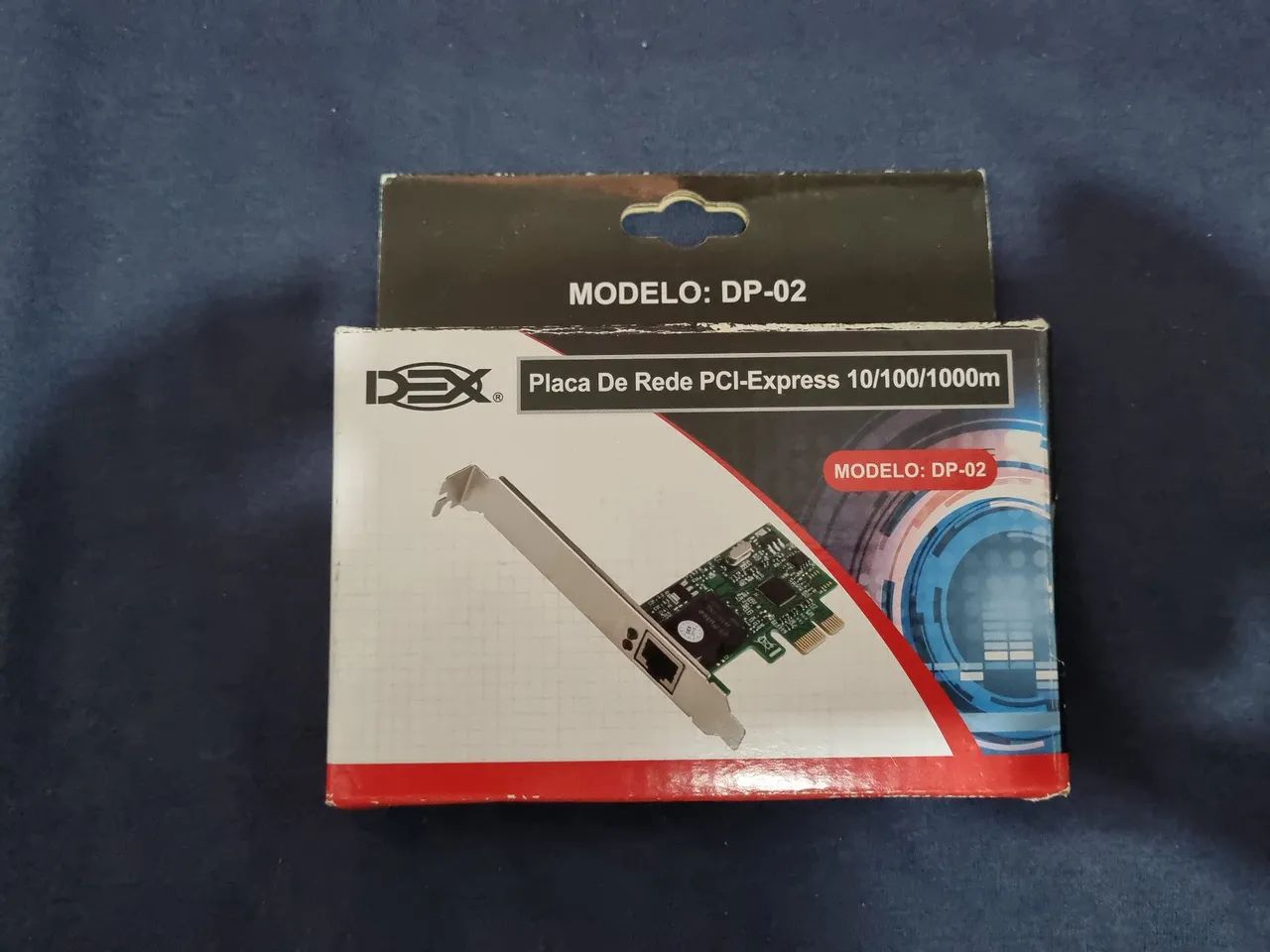 Placa de Rede PCI-Express Gigabit DEX DP-02 10/100/1000 Mbps - NOVA - Foto 3