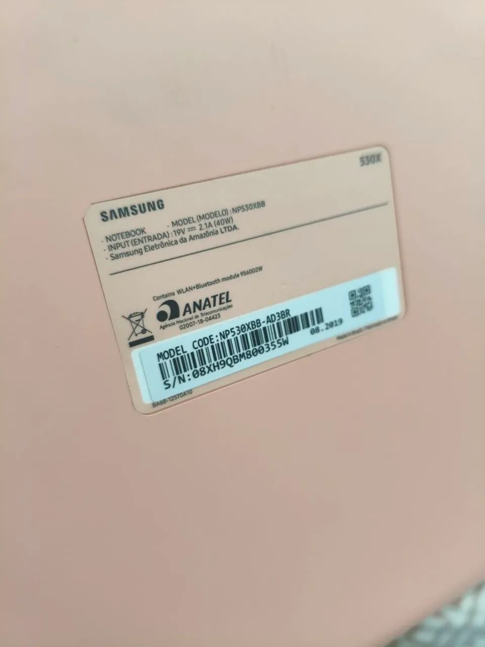 Notebook Samsung Flash F30 Rosa - SSD - Super Leve e Estiloso (Ideal p/ Estudos) - Foto 4