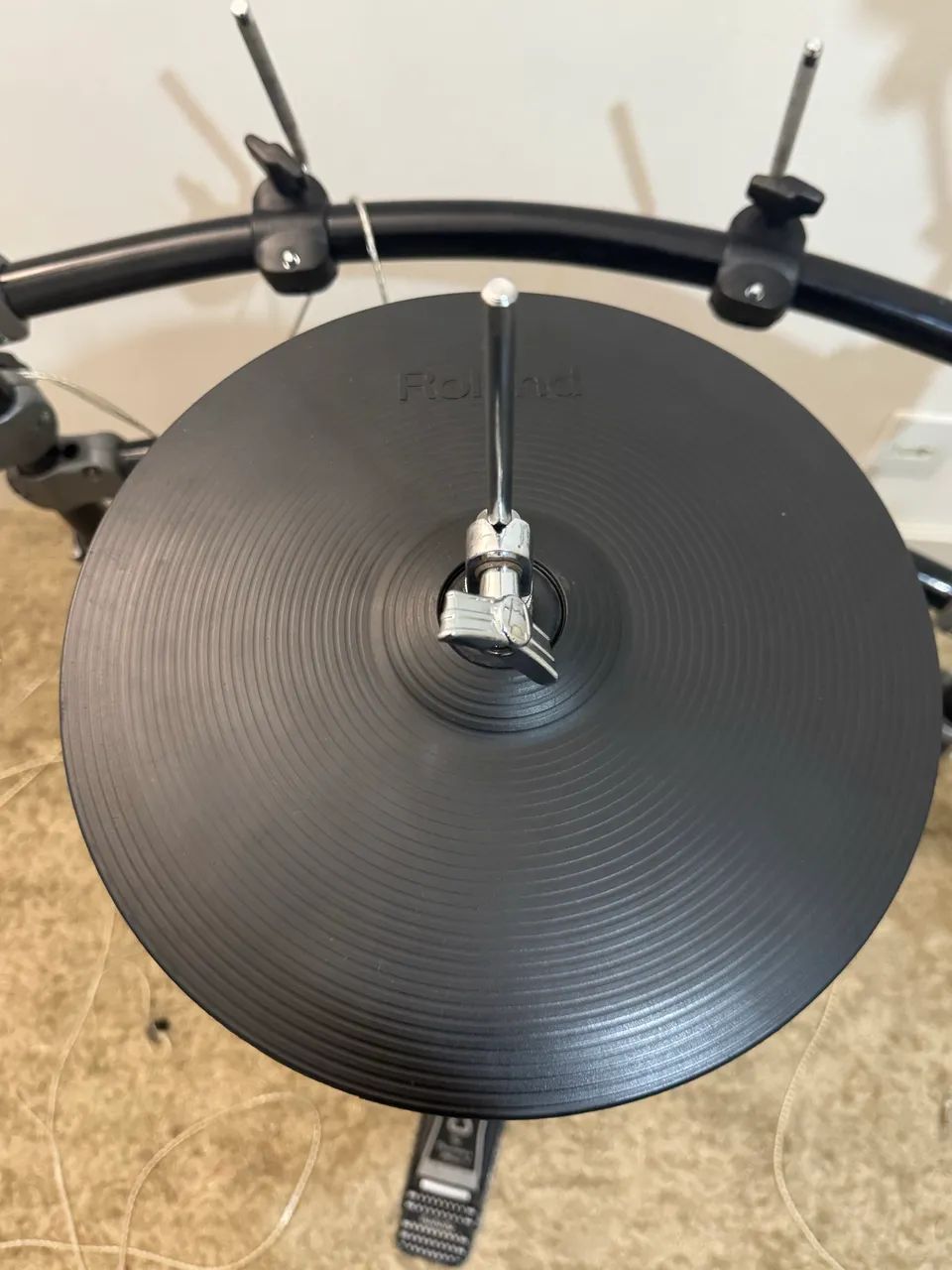 Pad Hi-Hat Duplo Roland VH-12 - Instrumentos musicais - Jardim