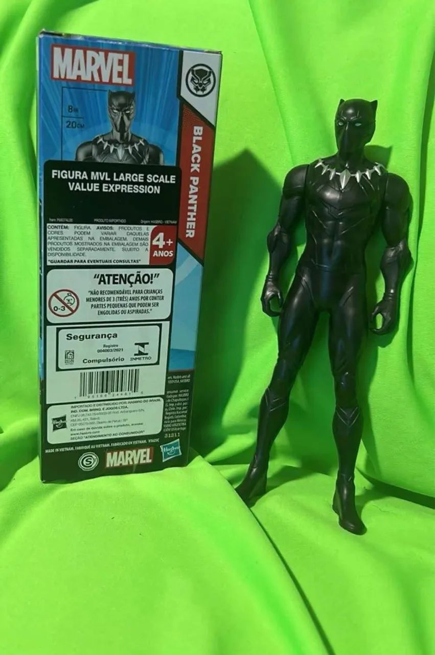 Pantera negra Boneco Marvel original  Valor - Foto 2