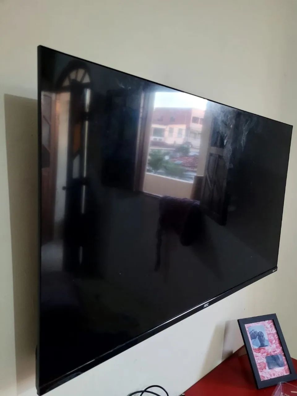 TV AOC Roku Smart TV 43 polegadas + controle - Foto 3