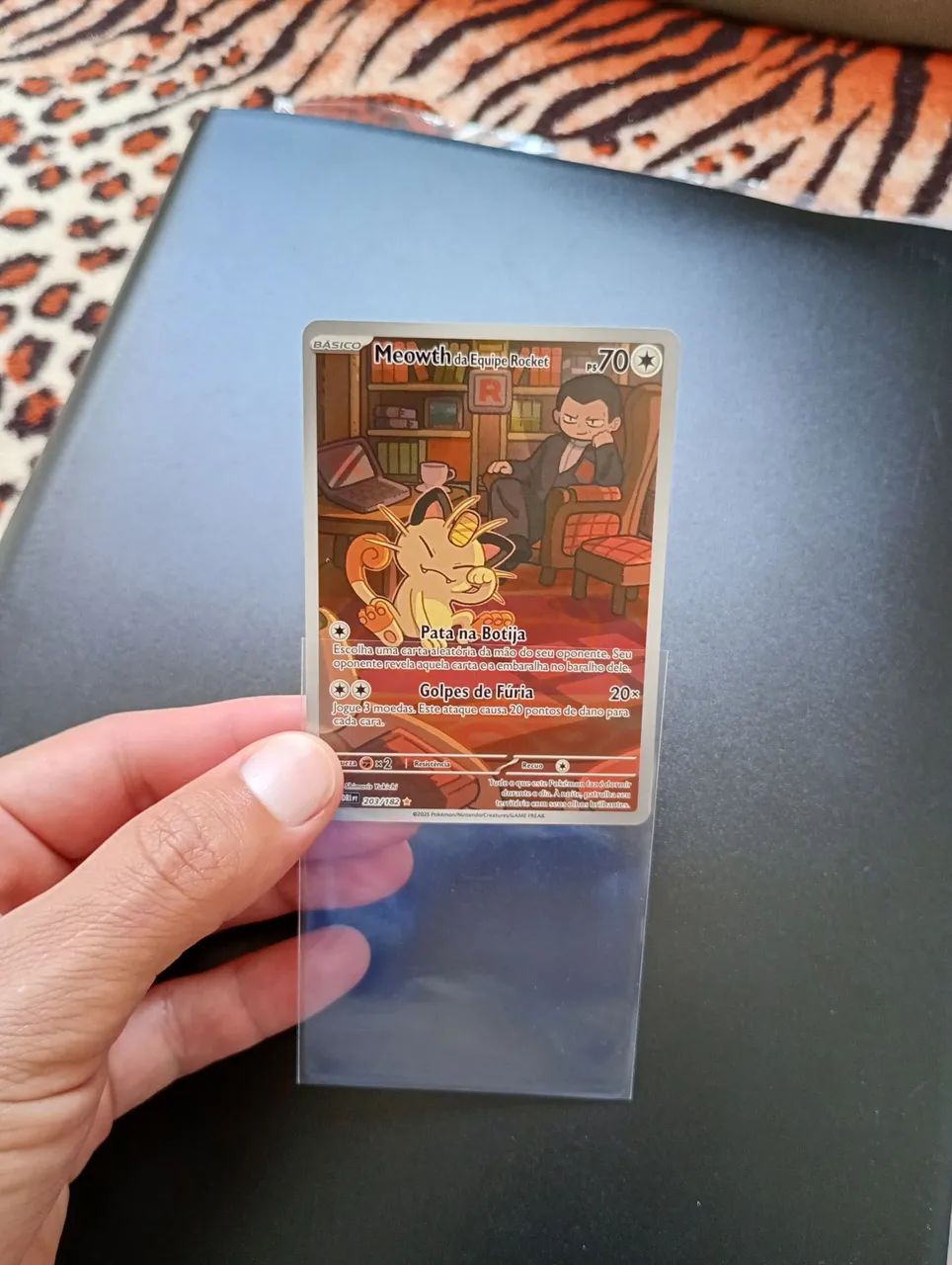 Cartas pokémon/ Meowth Full art - Foto 2