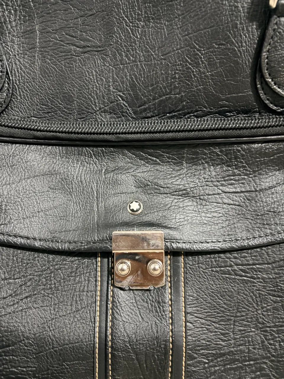 Bolsa Mala Mont Blanc *sem uso* - Foto 2