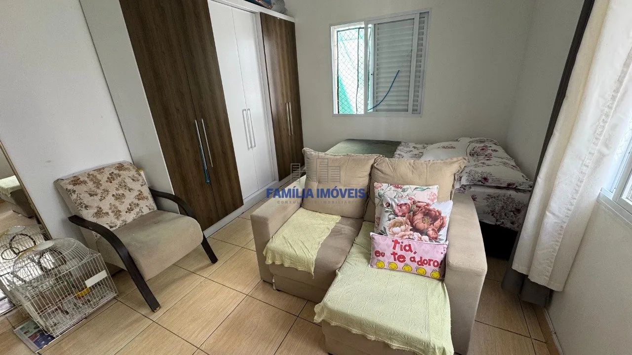 Apartamento à venda Kitnet sala living com vaga José menino Santos - Foto 4
