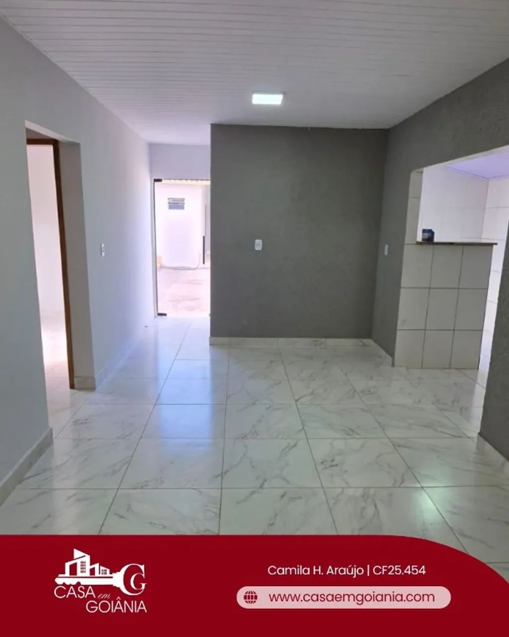 CASA COM PISCINA À VENDA | JARDIM SCALA - TRINDADE - Foto 2
