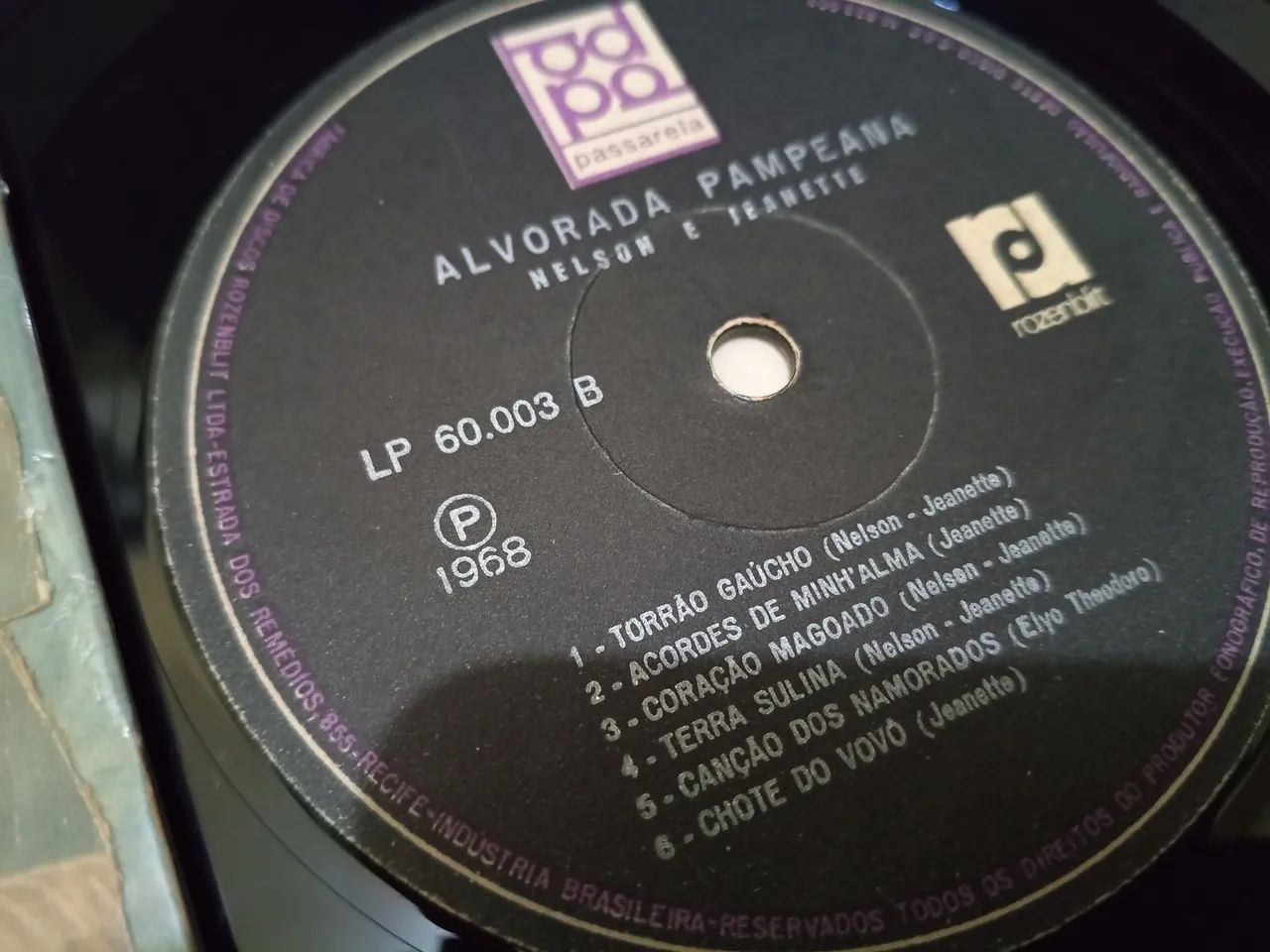 Lp música gaúcha Nelson e Jeanette  - Foto 2