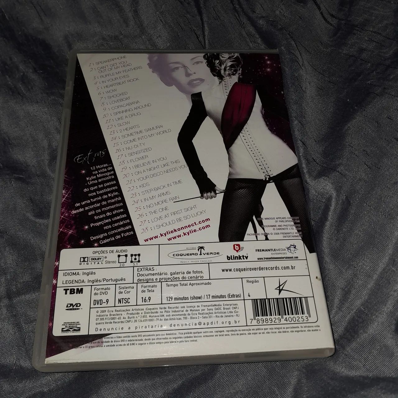 Dvd Kylie minogue X tour - Foto 4