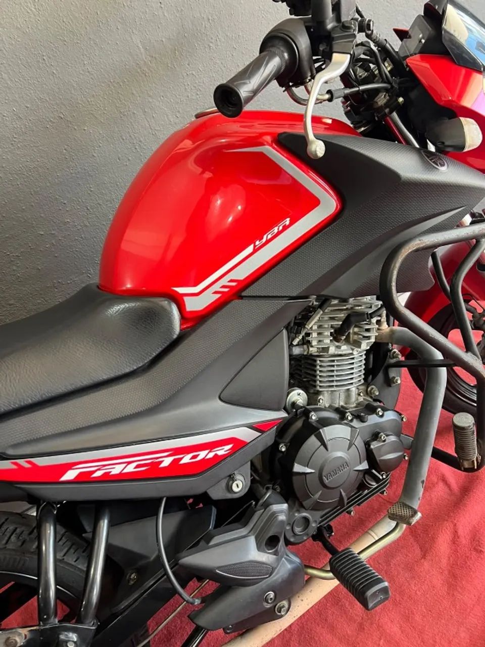 YBR 150 FACTOR  ed vermelha  23/24 - Foto 2