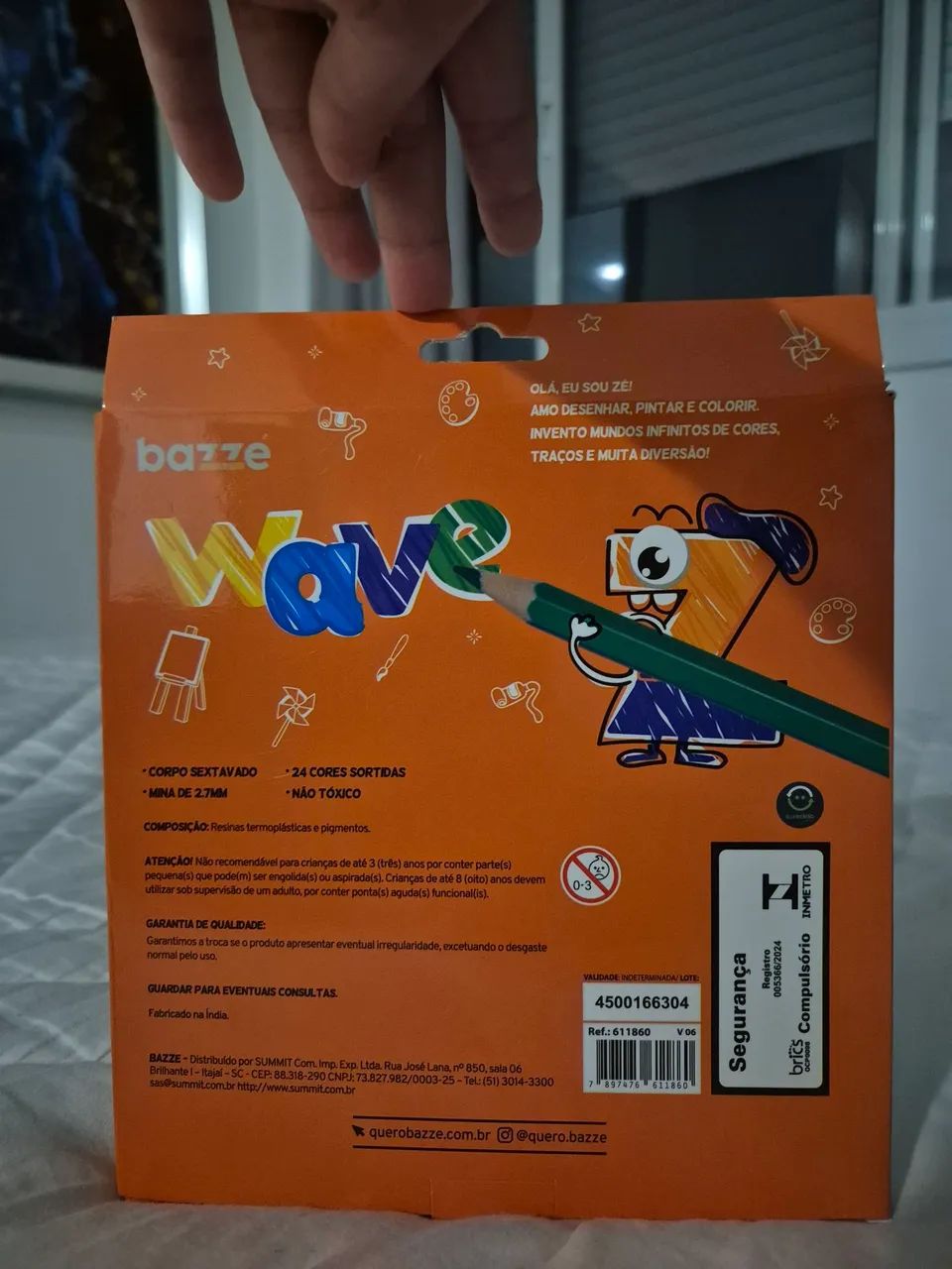 24 lápis de Cor marca Bazze Wave - Foto 2